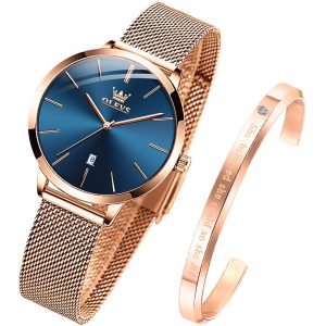 OLEVS Watches for Woman 5869 All Black