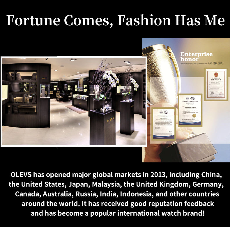 OLEVS Watches for Woman 2932 Golden - Image 43
