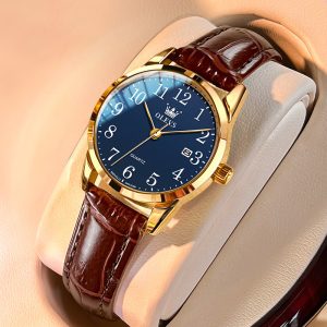 OLEVS Watches for Woman 5566 Golden