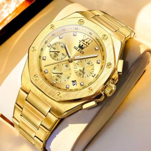 OLEVS Watches for Man 3626 White