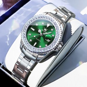 OLEVS Watches for Woman 9945 Green -P