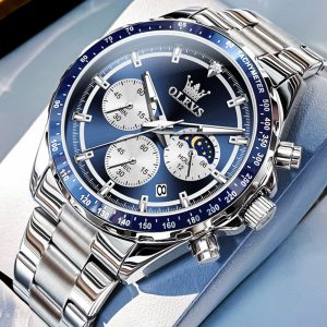 OLEVS Watches for Man 2945 Blue