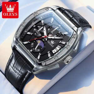 OLEVS Watches for Man 3661 Golden Blue -P