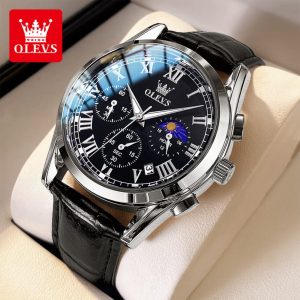 OLEVS Watches for Man 2871 All Black