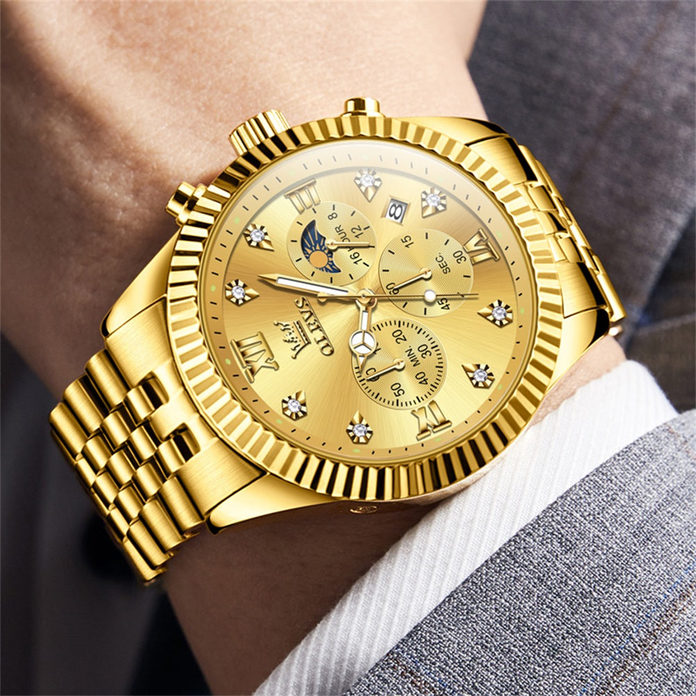 OLEVS Watches for Woman 2932 Golden - Image 20