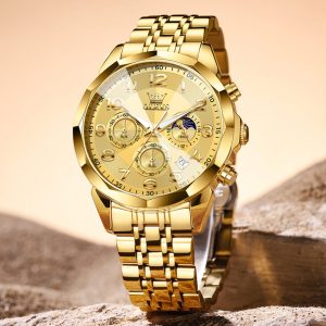 OLEVS Watches for Man 3676 All Black