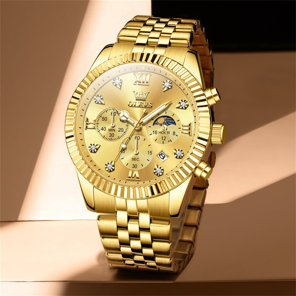 OLEVS Watches for Woman 2932 Golden - Image 38