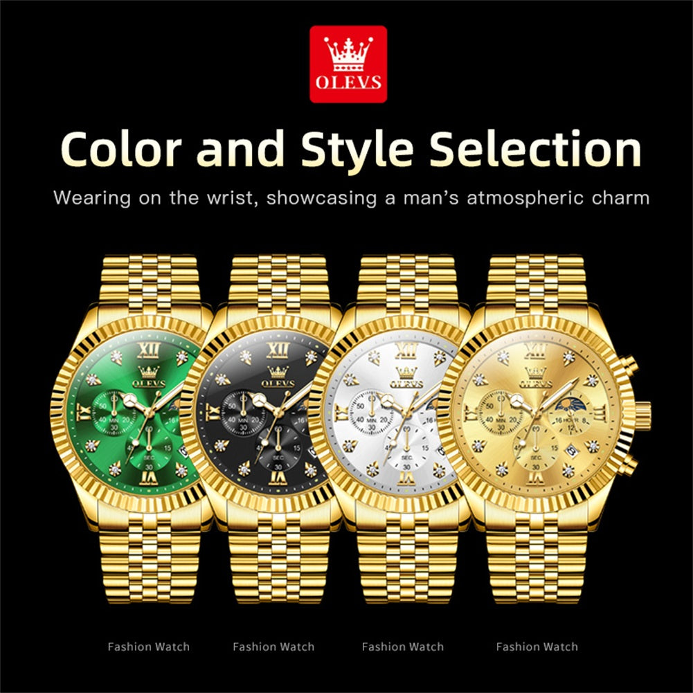 OLEVS Watches for Woman 2932 Golden - Image 42